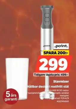 Power Point stavmixer erbjuda