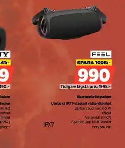 Power Feel bluetooth-högtalare erbjuda