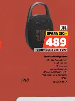 Power Jbl bluetooth-högtalare erbjuda