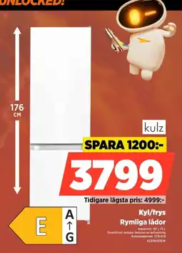 Power kulz kyl/frys erbjuda