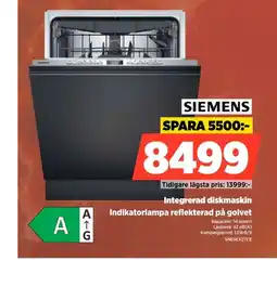 Power Siemens integrerad diskmaskin erbjuda