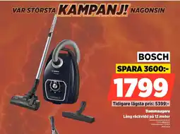 Power Bosch Dammsugare erbjuda