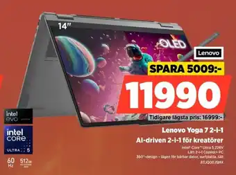 Power Lenovo Yoga 7 2-i-1 erbjuda