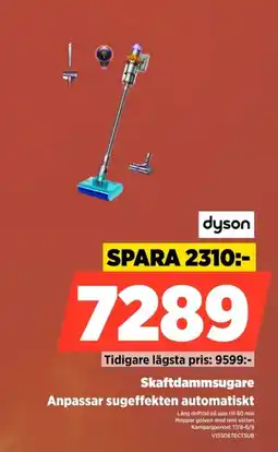 Power dyson skaftdammsugare erbjuda