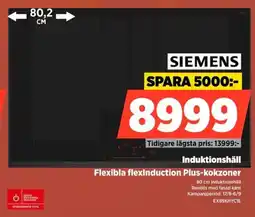 Power Siemens induktionshäll erbjuda