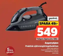 Power Point ångstrykjärn erbjuda