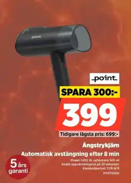 Power Point ångstrykjärn erbjuda