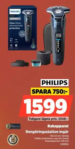 Power Philips rakapparat erbjuda