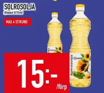 Matdax Alwaid solrosolja erbjuda