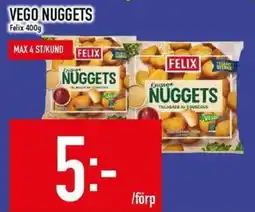 Matdax Felix vegonuggets erbjuda