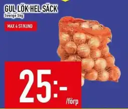 Matdax Gul lök erbjuda