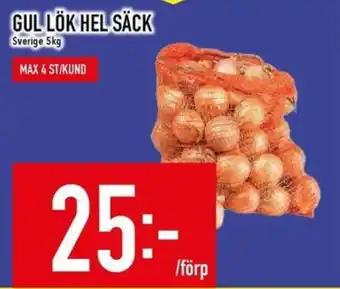 Matdax Gul lök erbjuda
