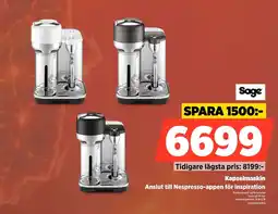Power Sage kapselmaskin erbjuda