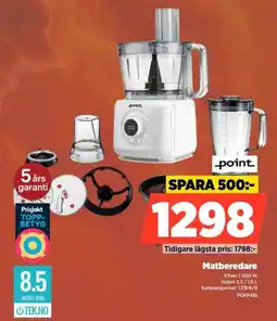 Power Point matberedare erbjuda
