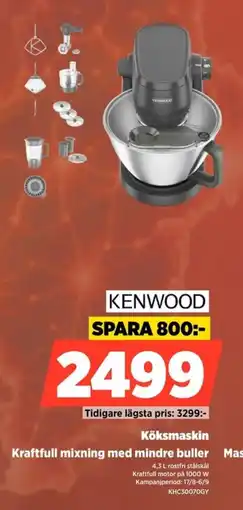 Power Kenwood köksmaskin erbjuda