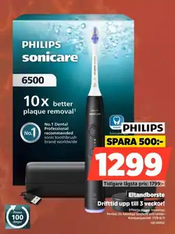 Power Philips sonicare 6500 erbjuda