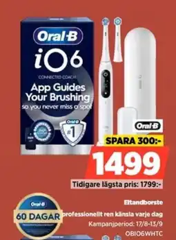 Power Oral-B iO6 erbjuda