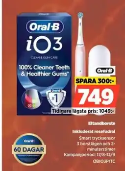 Power Oral-B el tandborste erbjuda