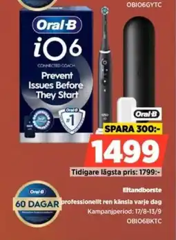 Power Oral-B iO6 erbjuda