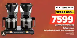 Power Moccamaster kaffebryggare erbjuda