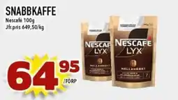 Matdax Nescafe snabbkaffe erbjuda