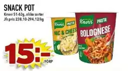 Matdax Knorr snack pot erbjuda