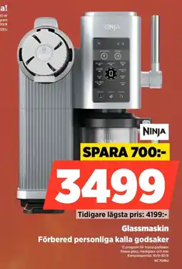 Power Ninja glassmaskin erbjuda