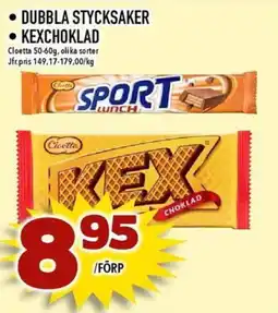 Matdax Cloetta Kexchoklad erbjuda