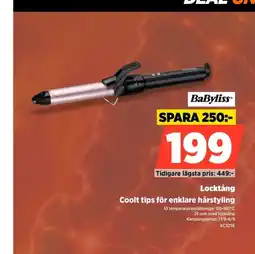 Power Babyliss locktång erbjuda