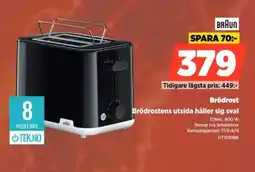 Power Braun brödrost erbjuda