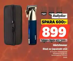 Power BabyLiss hårtrimmer erbjuda