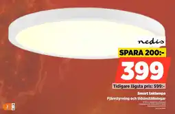 Power Nedis smart taklampa erbjuda