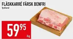 Matdax Fläskkarré färsk benfri erbjuda