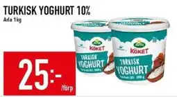 Matdax Arla turkisk yoghurt erbjuda