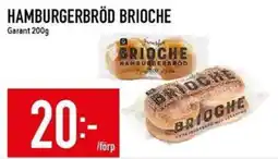Matdax Garant hamburgerbröd brioche erbjuda