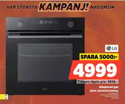 Power LG integrerad ugn erbjuda