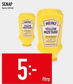 Matdax Heinz senap erbjuda