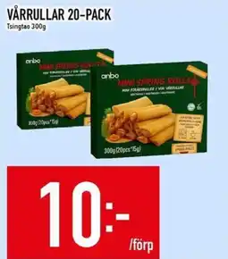 Matdax anbo mini spring rolls erbjuda