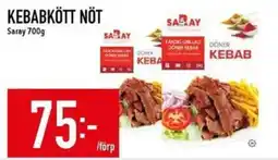 Matdax Saray kebabkött nöt erbjuda