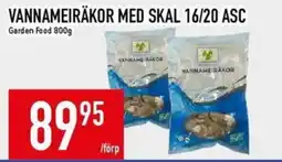Matdax Garden Food Vannameiräkor med skal 16/20 asc erbjuda