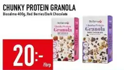 Matdax Biosalma chunky protein granola erbjuda