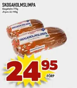 Matdax Skogaholmslimpa erbjuda