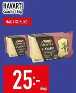 Matdax Castello Havarti erbjuda