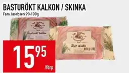 Matdax Fam Jacobsen basturökt kalkon / skinka erbjuda
