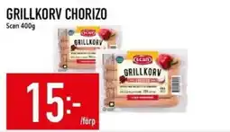 Matdax Scan grillkorv chorizo erbjuda