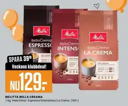ÖoB MELITTA BELLA CREMA erbjuda