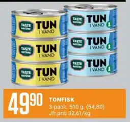 ÖoB Tonfisk erbjuda