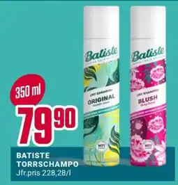 ÖoB Batiste Torrschampo erbjuda