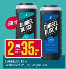 ÖoB DUBBELDUSCH erbjuda