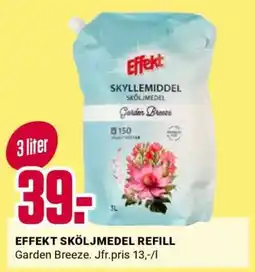 ÖoB EFFEKT SKÖLJMEDEL REFILL erbjuda